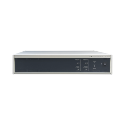  ETAPA DE POTENCIA DIGITAL 2x120W 100V  MILLENNIUM IP CON CONECTIVIDAD IP LAN, SUPERVISON, CALIDAD DE SONIDO HQ PARA 2 ZONAS, EN FORMATO RACK 2U 