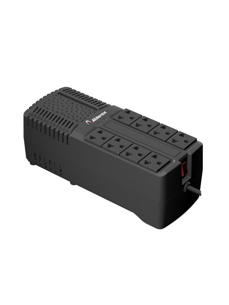 ABLEREX AB-R2008N Regulador de 2000VA / 1000W / 8 contactos a la salida NEMA 5-15R. #MCI1 #ABLEREXHOT