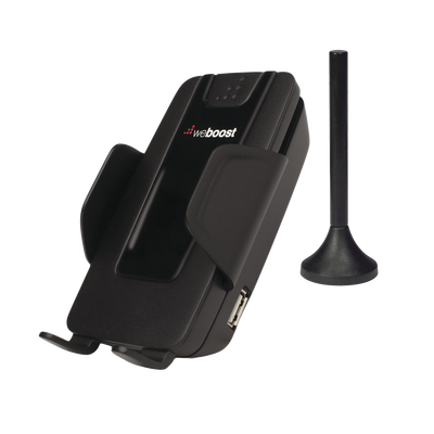 Kit amplificador de señal celular cuatribanda para vehículo, especial para 4G LTE, 3G y 2G, monousuario. Amplifica las bandas de frecuencia de 850MHz, 1900MHz, 1700/2100MHz y 700MHz, con una ganancia máxima de 50dB.