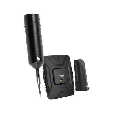 Kit de Amplificador de Señal Celular 4G LTE, 3G y Voz.  Ideal para vehículos recreacionales u oficinas móviles. 50 dB de Ganancia. Incluye todos los accesorios para su correcta instalación. 