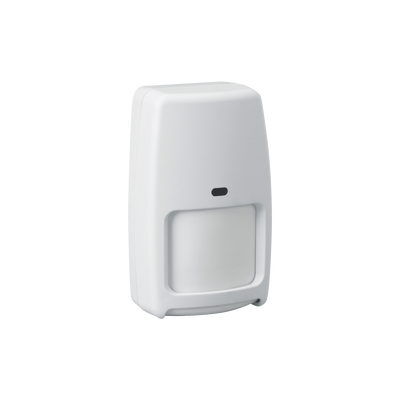 Sensor Inalambrico de Doble Teconolgia Movimiento y Microondas, Angulo de 90º Cobertura de 15m. / Batería de Larga Duración 3-5 años