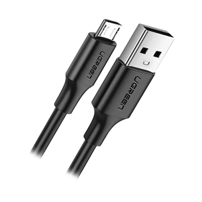 Cable USB-A a Micro USB | 1 Metro | Tecnología de Carga Rápida Qualcomm / QC 3.0/2.0 | Recarga hasta 18W | Transmisión de Datos hasta 480Mbps | Tecnología de Carga Segura | Hasta 5,000 Flexiones | ABS y PVC de Alta Duraci&o