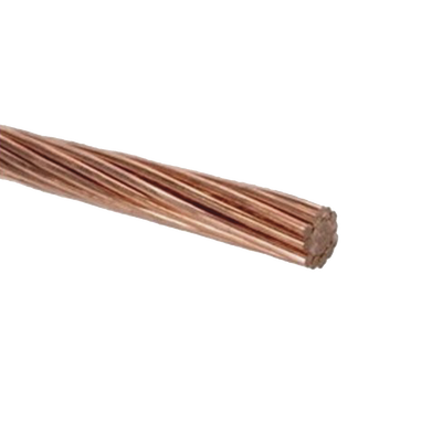  QV74 / Cable  Cobre desnudo / 4 AWG /  Semiduro 7 Hilos / Rollo de 100 m.