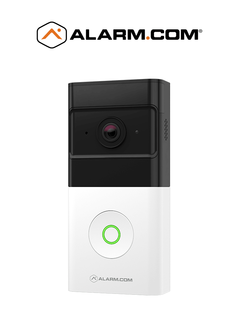 ALARM.COM VDB-780B - Timbre con vídeo Inalámbrico para alarm.com /Wi-Fi / IP66 /1080P / 160° apertura horizontal. Batería incluida. #Alarm.com #MCI2