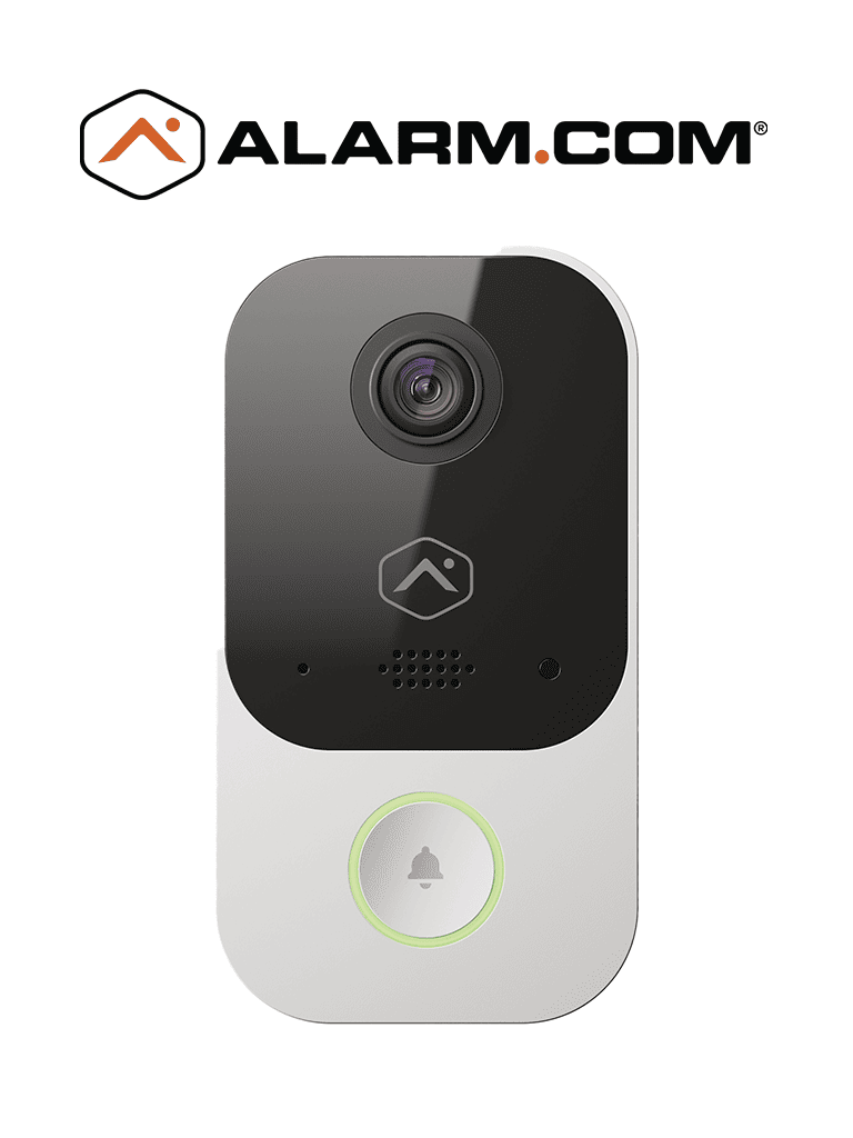 TIMBRE CON CAMARA PoE DE ALARM.COM. - Timbre cámara 2MP, Visión 150° Horizontal y Vertical, Resolución Full HD, Alto Rango dinámico (HDR) y visión nocturna infrarroja. #NEWALARM