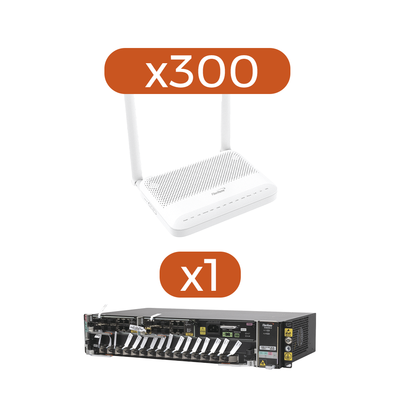 Kit 300 ONT´s HG6145D2 + 1 OLT AN60002-AC