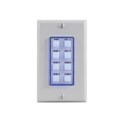  Panel de control de red de 8 botones