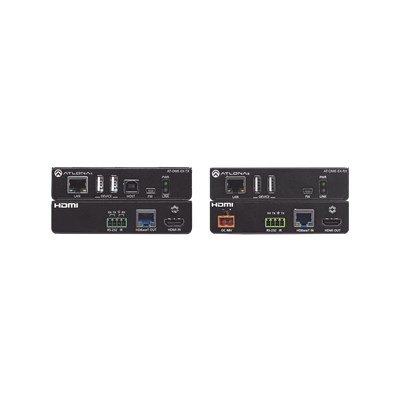 Kit Extensor OMEGA 4K/UHD HDBaseT TX/RX para HDMI con USB
