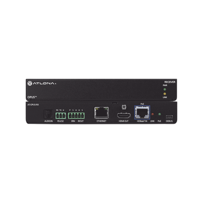 4K HDR HDBaseT RX para matrices de conmutación Opus