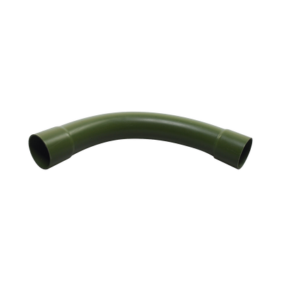 Curva de 90 PVC Conduit pesado de 2" (50 mm). 
