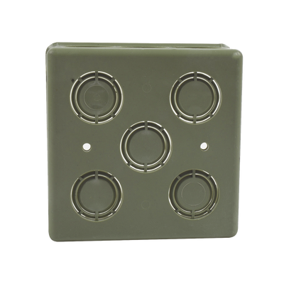  Caja Cuadrada  de 1/2" - 3/4" para PVC Conduti Pesado. 