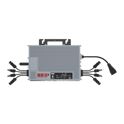 Microinversor 2 Kw, 220 Vca, para Interconexión a Red Eléctrica con WIFI, IP67, Conexión para Cable Troncal, Para 4 Módulos de Hasta 750 W