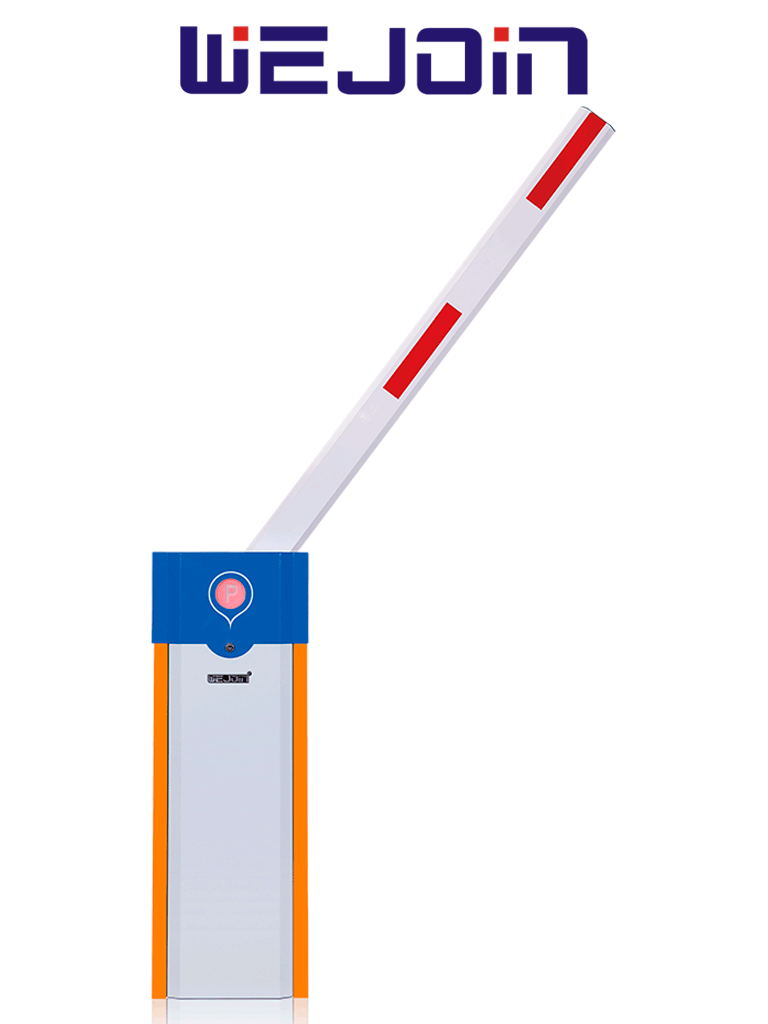 WEJOIN WJCB101VFIL34 - Barrera Vehicular Izquierda de Alto Flujo con Motor de 24 Vcc, Fuente de Alimentación de 110 Vca, Brazo Octagonal de 4.5 Metros, Velocidad de 3 Segundos y Dirección Ajustable #WJ1 