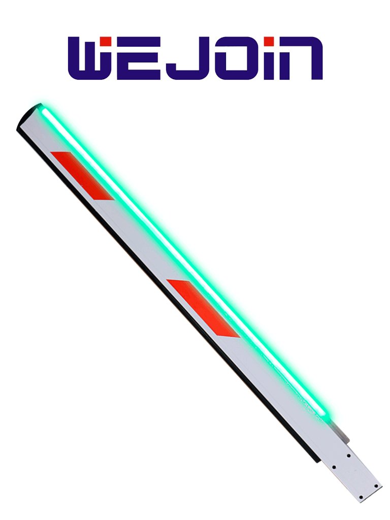 WEJOIN WJLBM3R - Brazo recto derecha LED tipo rectangular  de 3 metros / Compatible con barrera  LED derecha