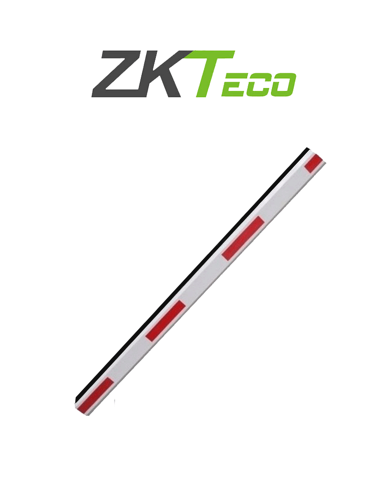 ZKTECO Boom-130 (YG3M)  - Brazo Recto de 3 Metros para Barrera Vehicular ZK Serie PROBG2000 (PROBG2045) / PROBG3000 (PROBG3030)/ 