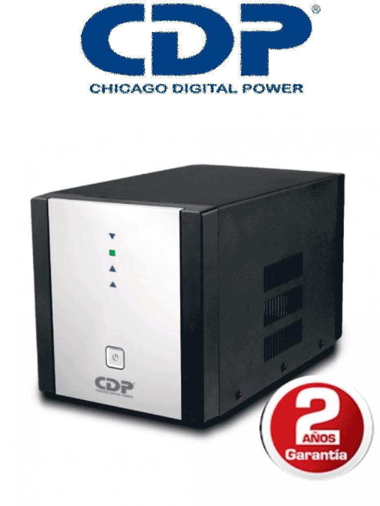 CDP R-AVR3008 - Regulador / 3000VA / 1500 W/ Especial para motores / 9 Terminales de salida / 1 Terminal de salida NEMA5-20R /  / Retardo a la flama