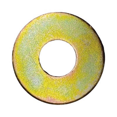 Arandela plana de 1/4" (6.3 mm) con acabado Tropicalizado, Es Ideal Para Utilizarse al Exterior o Zonas Húmedas 