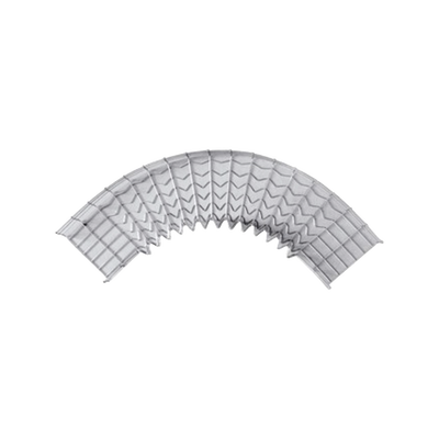 Curva Pre-Fabricada Horizontal de 90° con medidas de 54 mm de Peralte y 400 mm Ancho (54/400 mm)