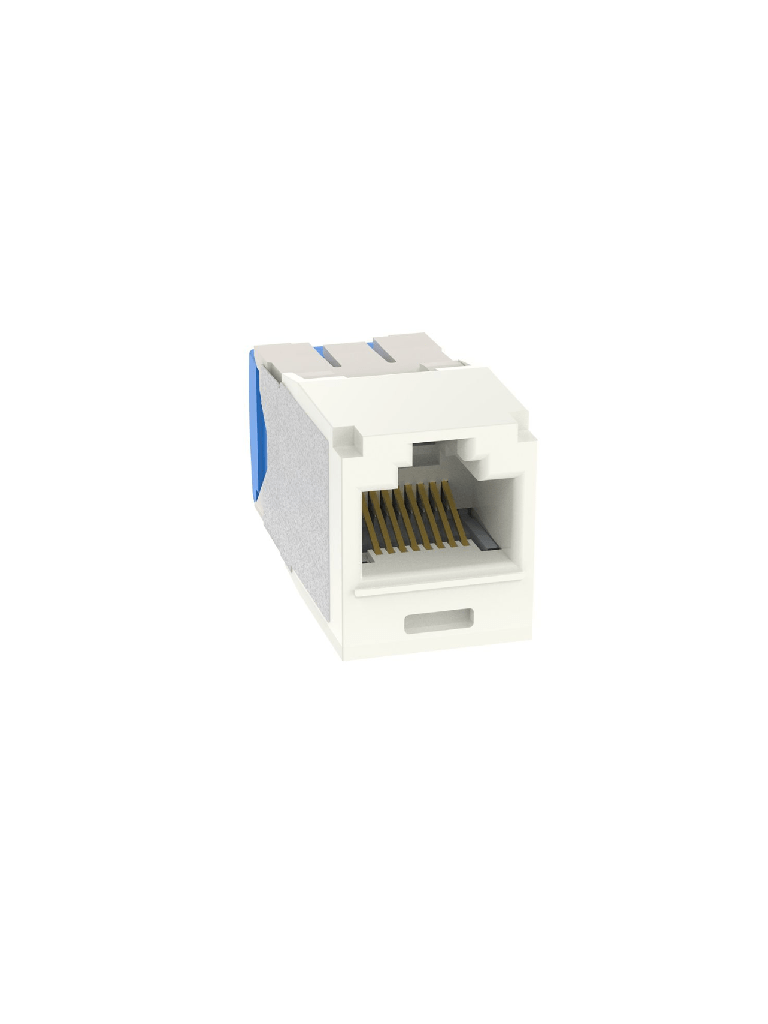 PANDUIT CJ6X88TGIW Jack modular TG Mini-Com™ / UTP RJ45 / Categoría 6A / Blanco