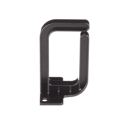 Anillo Tipo D Vertical, Para Gabinetes de Telecomunicaciones, 1 UR, Color Negro