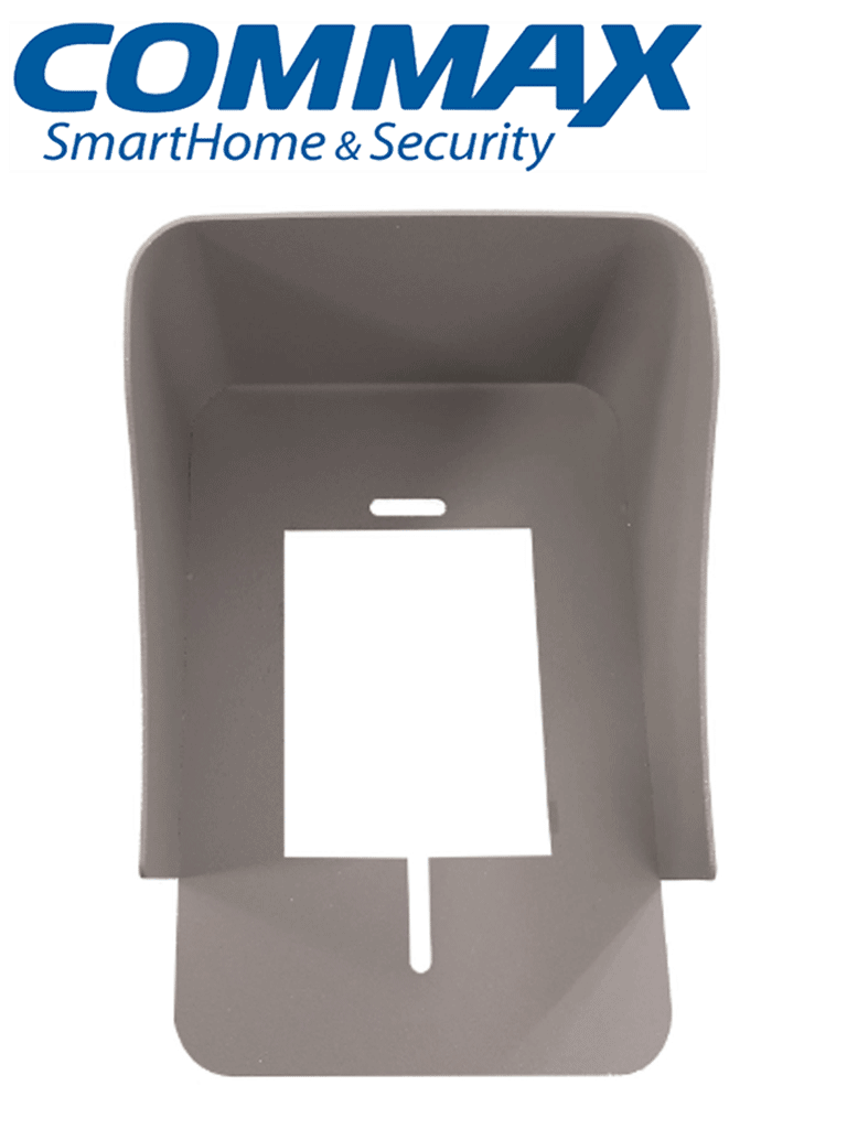 COMMAX RSDRC41CS - Cubierta metálica de protección contra el sol y lluvia, compatible con frentes de calle DRC4Y y DRC40K 