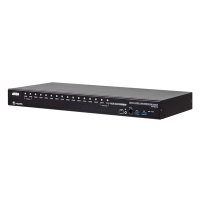 Switch KVM | 16 Puertos | 4K USB 3.0 | Video DynaSync™ | Conexión en Cascada | Función Pantalla Múltiple 