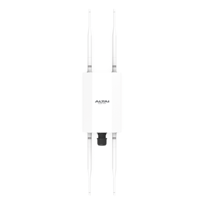Punto de Acceso Súper WiFi 6 y PTMP para Exterior, Hasta 250 m de Cobertura, Doble Banda Simultanea, 574 Mbps en 2.4 GHz y 1.2 Gbps en 5GHz, 256 Usuarios Concurrentes  por Banda,  Administración en Nube Gratis con INSIGHTS