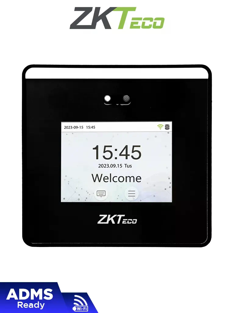 ZKTECO HorusTL1PRO - Control de Acceso y Asistencia Visible Light con Autenticación Facial (800 Rostros), Registro de 100,000 Eventos, Conectividad TCP/IP y WiFi   #ZKL