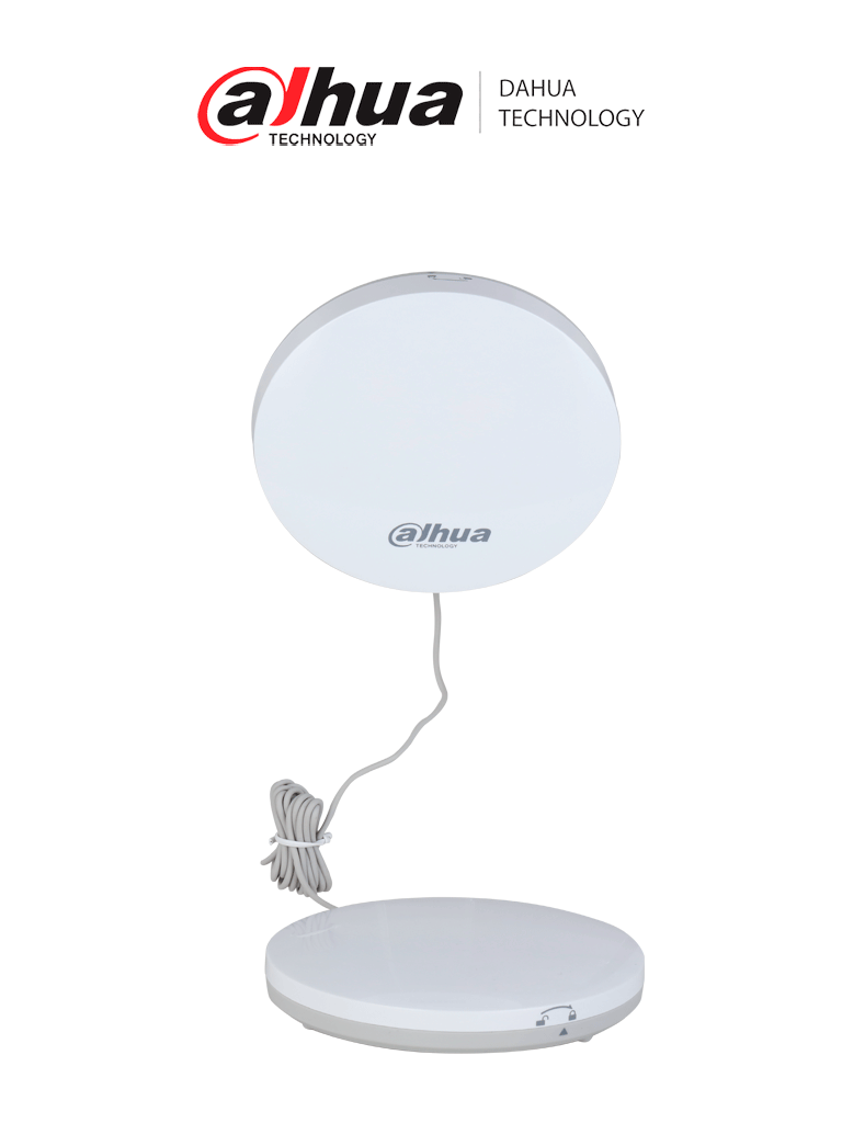 DAHUA ARD912-W2(D) - Detector de inundación. Muestra la temperatura ambiental. Ofrece alarma por alta temperatura, sensibilidad ajustable y fácil instalación. Ideal para seguridad avanzada #AlarmasDahua #VM #MCI2