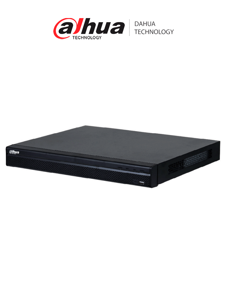 DAHUA DHI-NVR4208-8P-4KS3 NVR de 8 MP/ 4k/ 8 Canales IP/ 8 Puertos PoE/ Rendimiento de 160 Mbps/ H.265+/ 2 Bahías de discos duros / Soporta cámaras WizSense/ HDMI 4k & VGA/ 4 canales SMD Plus/ E&S de Alarma/ 