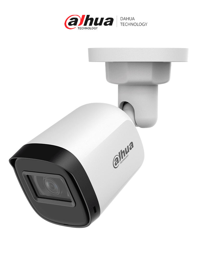 DAHUA HAC-B1A21N-U-28 - Camara Bullet de 2 Megapixeles/ Lente de 2.8 mm/ 30 Metros de IR/ 100 Grados de Apertura/ IP67/ Soporta: CVI/TVI/AHD y CVBS/ #LoNuevo #VolDH #M1