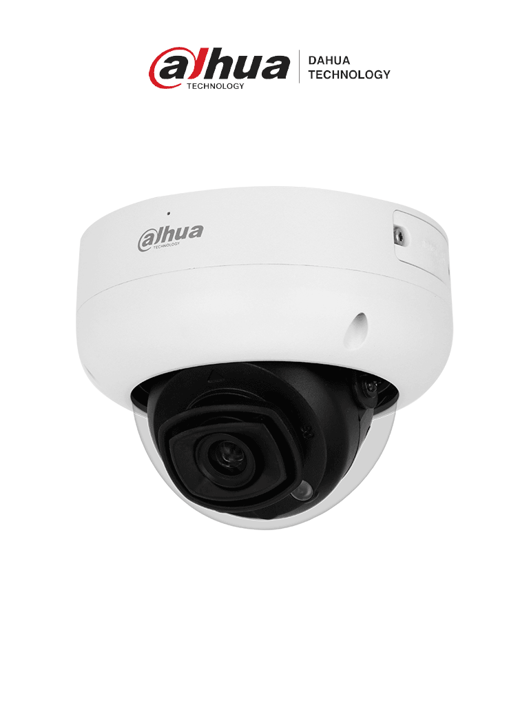 DAHUA IPC-HDBW5241RN-ASE-V2 - Cámara IP Antivandálica Resolución de 2 MP/Lente 2.8 mm/ ∢ 106°/ IR 50 mts/ IA WizMind/ Detección Facial/ Protección Perimetral/ Conteo de Personas/ Starlight/ ePoE/ WDR/ H.265/ IP67/ IK10/ E&S Alarma/ E&S Audio #IMD #MCI2