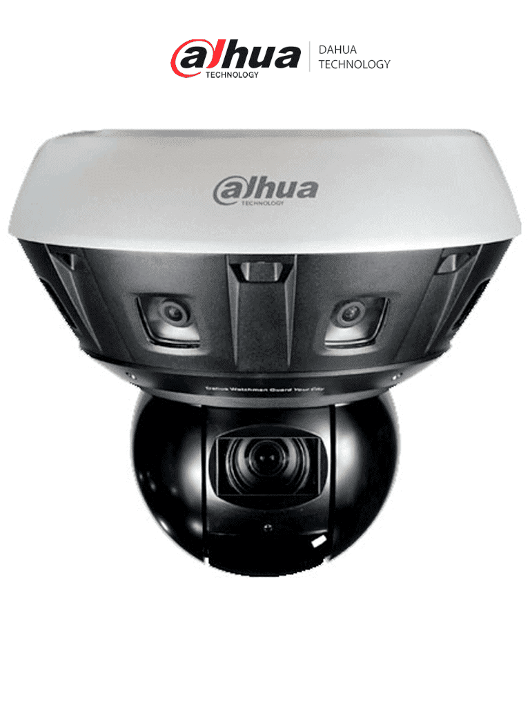 DAHUA DH-PSDW81642M-A360-D440 - Cámara IP panorámica multisensor 8x2MP, PTZ de 40x zoom óptico y 4MP, con tecnologías WizMind, Starlight, Smart Tracking, IR 400m, H.265, certificación IP66, entradas y salidas de audio (2) y alarma (7) #XCDAHUA  #MV