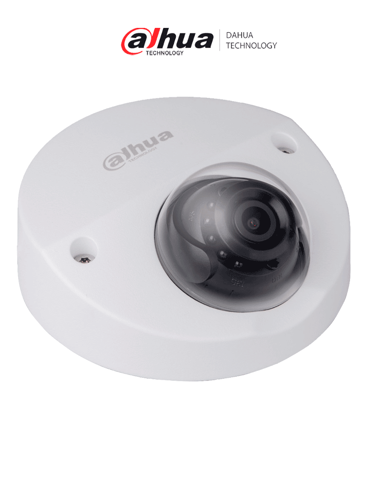 DAHUA HDBW3231FN-M- Camara IP Domo de 2 Megapixeles/ Especial para NVR Movil/ Lente de 2.8mm/ 110 Grados de Apertura/ Microfono Integrado/ IR de 23 Metros/ WDR Real/ IP67/ IK10/ PoE/ #CMO #MCI2