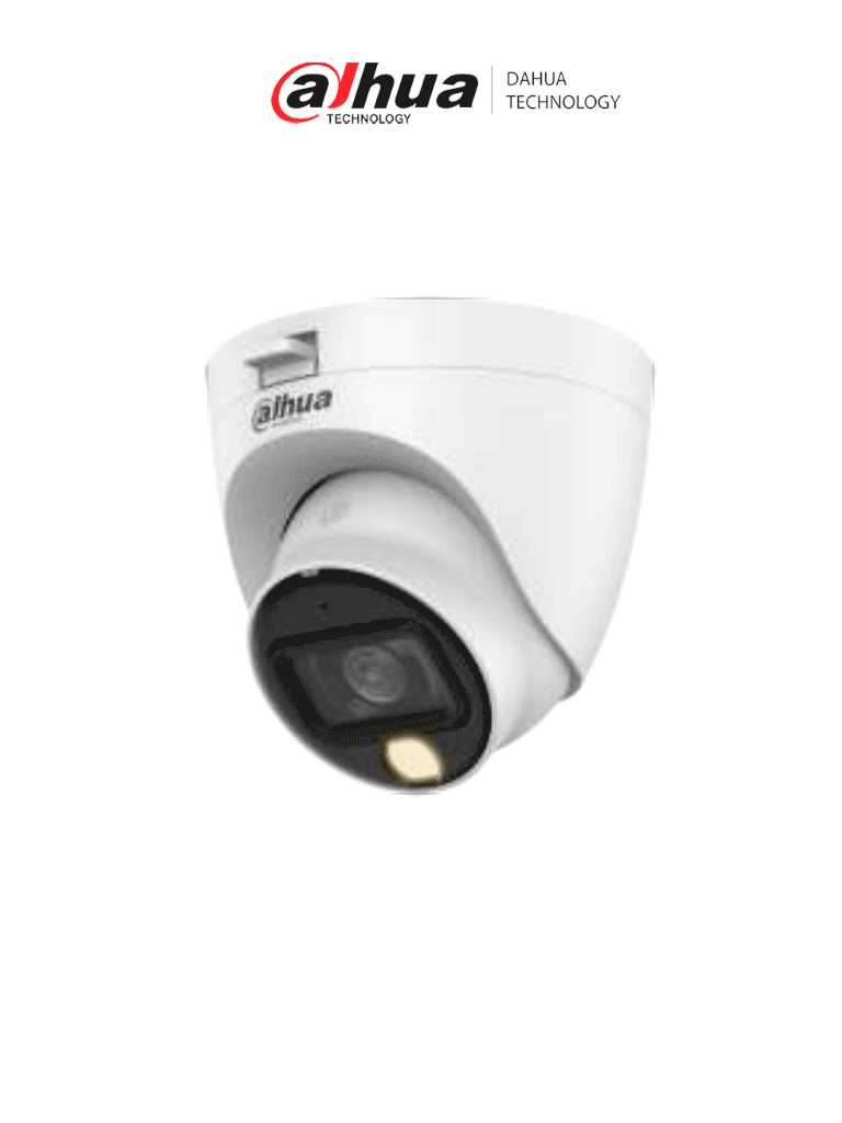DAHUA HAC-HDW1801TLQ-IL-A - Cámara domo 4k Iluminador Dual con 8 MP, lente de 2.8 mm, ángulo de visión de 106°, IR de 20 m, WDR real de 120 dB, iluminación dual y micrófono integrado. Ideal para monitoreo en cualquier condición #MCI1 #LDM