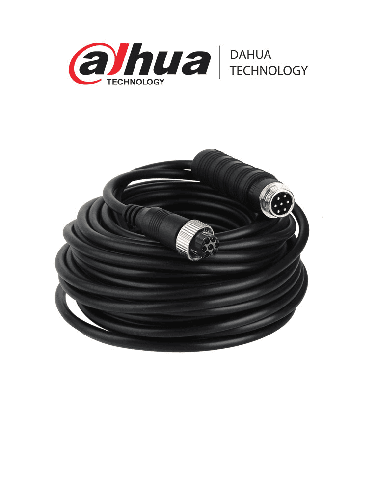 DAHUA MC-AF7-AM7-4 - Cable Tipo Aviación de 7 Pines/  4 Metros para extensión de conexión con MD02