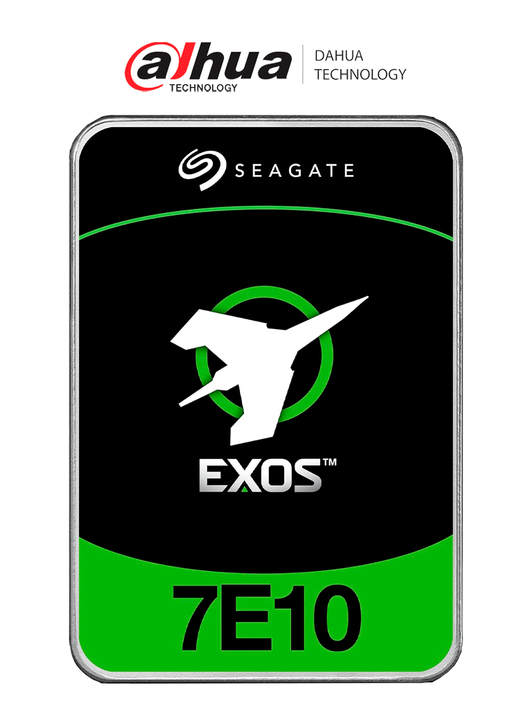DAHUA ST10000NM017B Disco Duro De 10 TB para Servidor Seagate Exos 7E10 10TB SATA III 7200RPM 3.5" 6 Gbit/s