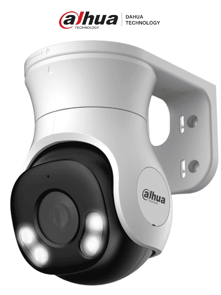 DAHUA HAC-PT1239A-A-LED - Camara PT de 2 Megapixeles HDCVI/ Full Color/ Lente de 2.8 mm/ 106 Grados de Apertura/ Microfono Integrado/ 40 Metros de Iluminación LED/ Super Adapt/ WDR Real de 130 dB/ IP66/ 