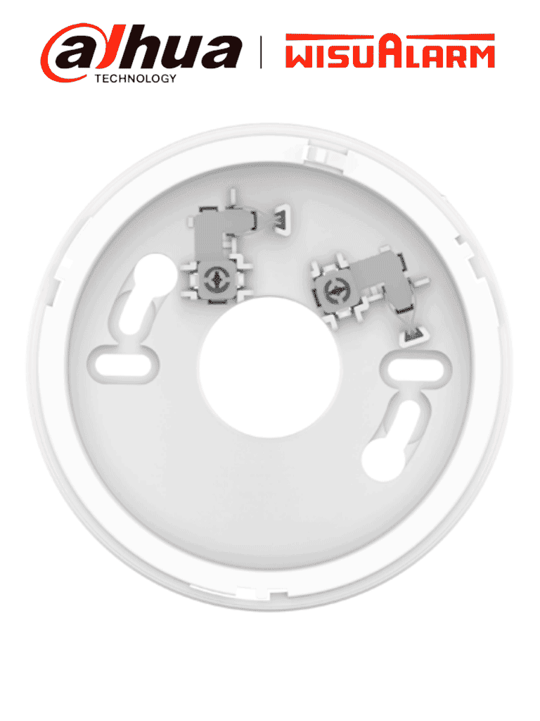 DAHUA WISUALARM DHI-HY-TCDZ - Base para Detector de Humo con Conector de Facil Instalación #LoNuevo #Wisualarm