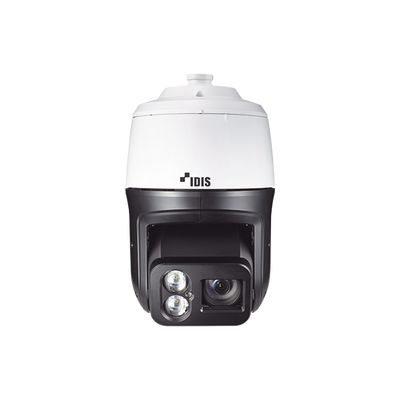Cámara DOMO PTZ IP 2MP | 36X de Zoom | Estabilizador Digital de imagen DIS | WDR Real 120 dB | Alarma E/S | Audio de Dos Vias | High-PoE/24VCA | ICR 