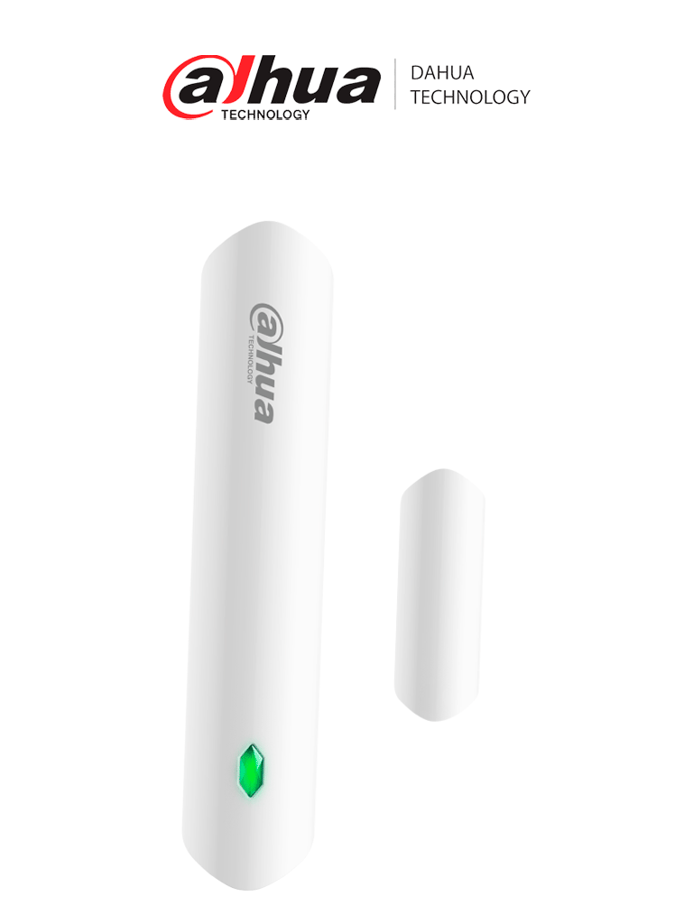 DAHUA DHI-ARD324-W2(S) - Detector Plus Inalámbrico Interior de Vibración+Magnético+Inclinación/1 Entrada de Alarma Contacto Seco NA-NC o Pulso/Indicador Led/Alarma Batería Baja/Detección de Intensidad de Señal/Salto de Frecuencia/#AlarmasDahua
