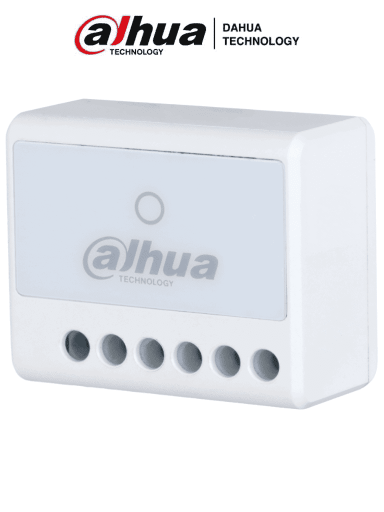 DAHUA DHI-ARM7011-W2 - Relevador Inalámbrico/ 1 Entrada NO/NC de 7-24 Vcd/ 1 Salida de Max 5A/ Comunicación Estable/ Detección de Interferencias/ 1 Entrada de Tamper/ Indicador de Estatus/ #Alarmasdahua