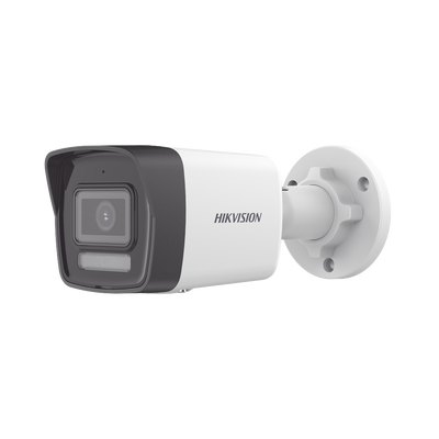 Bala IP 2 Megapixel / Lente 2.8 mm / Dual Light (30 mts IR + 30 mts Luz Blanca) / Micrófono Integrado / ACUSENSE Lite / Exterior IP67 / H.265+ / PoE / ONVIF 