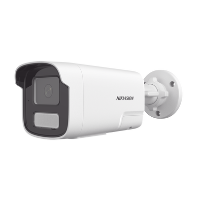 [PROTECCIÓN ACTIVA] Bala IP 4 Megapíxel / ACUSENSE Lite (Detección de Humanos y Vehiculos) / Lente 4 mm / Audio de Dos Vías /  Luz Intermitente y Alerta de Audio / 50 Mts IR EXIR 2.0 / Exterior IP67 / WDR 120 dB / PoE / ONVIF 