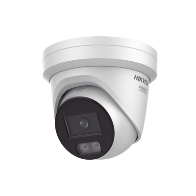 [Dual Light + ColorVu 3.0 + HikAI] Turret IP 6 Megapixel / Lente 2.8 mm / 30 mts IR + Luz Blanca / 2 Microfonos Integrados / Exterior IP67 / Estrobo Luz Blanca / WDR 130 dB / ACUSENSE 3.0 / Metal / NEMA 4X / ACUSEARCH