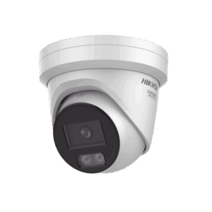 Turret IP 4 Megapixel / Imagen a color 24/7 / Lente 4 mm / Luz Blanca 40 mts / Exterior IP67 / Micrófono Integrado / WDR 120 dB / Audio y Alarma / Onvif / MicroSD