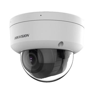 [Dual Light] Domo IP 4 Megapíxel / Lente Motorizado 2.7 a 13.5 mm / 30 mts IR + 30 mts Luz Blanca / ACUSENSE / Exterior IP67 / IK10 / WDR 120 dB / PoE / ONVIF / Micro SD