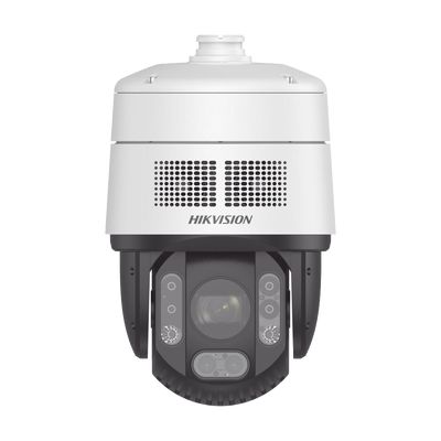 [ PROTECCIÓN ACTIVA ] Domo PTZ IP 4 Megapixel / 32X Zoom / 200 mts IR / ACUSENSE (Evita Falsas Alarmas) / IP66 / IK10 / Alerta Audible y Luz Estroboscópica / Autoseguimiento 2.0 / Hi-PoE / DARKFIGHTER / Rapid Focus / MicroSD
