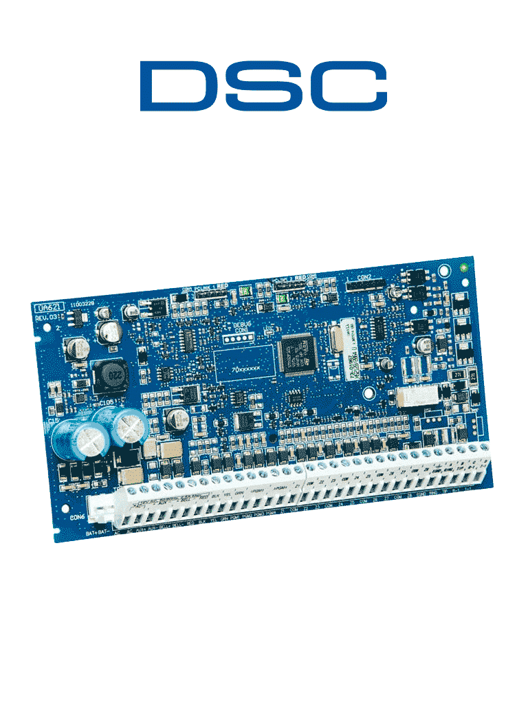 DSC HS2064PCBSPA - SERIE NEO Panel de Alarma 8 / 64 Zonas ( Solo Panel )  