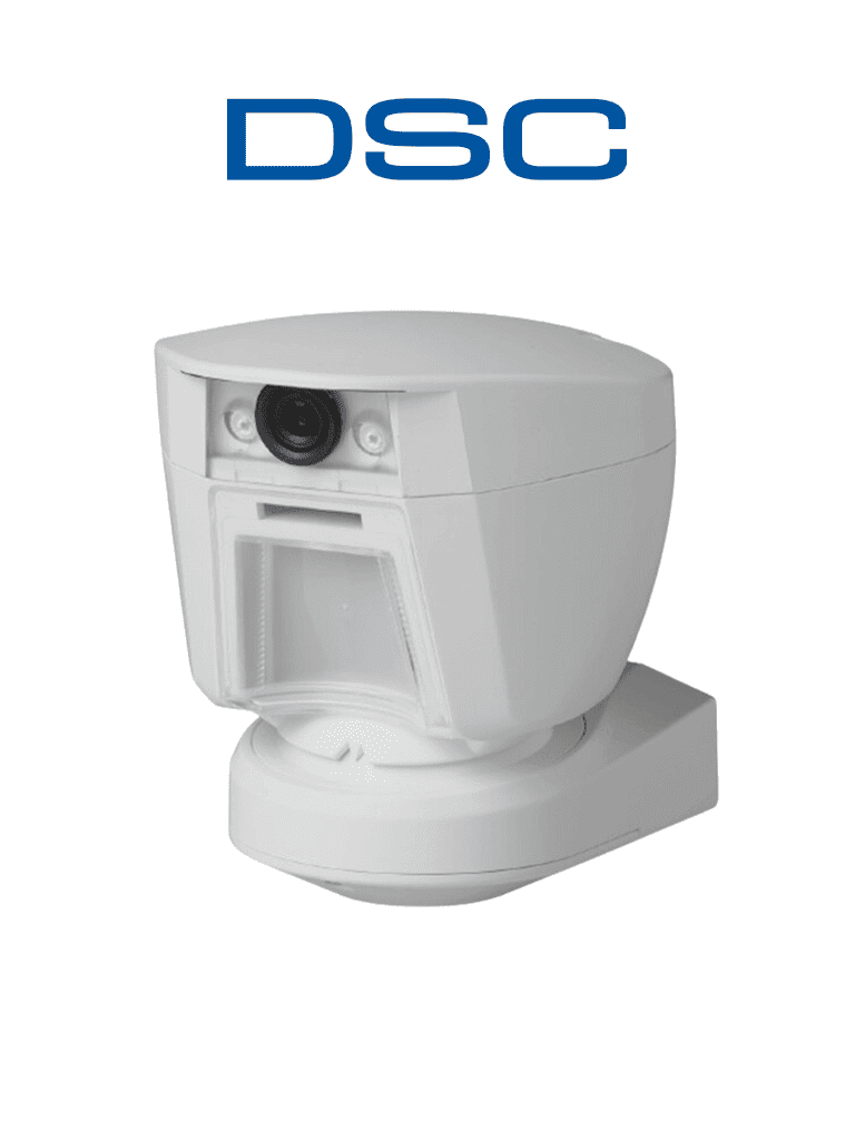 DSC PG9944 - Detector de movimiento con cámara de fotograma exterior Inalámbrico Power G compatible con NEO,PRO, Qolsys e IoTega #MCI2